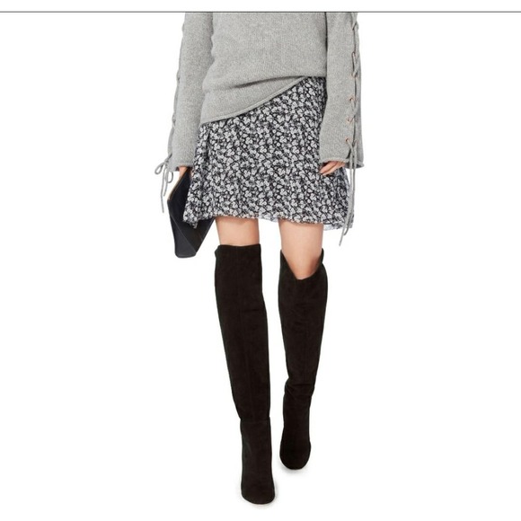 Sergio Rossi Shoes - Sergio Rossi black Suede Knee high boots size US 10 EUR  40